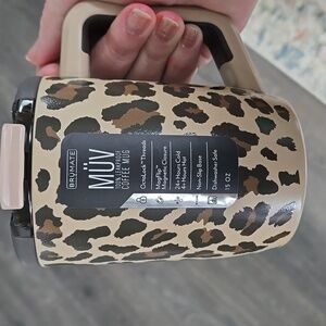 New! Brumate Leopard Latte MUV 15oz